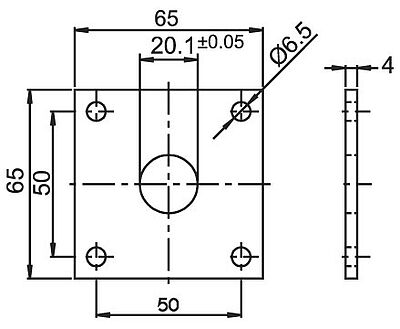 Z QF40S Drehgeber Quadratflansch