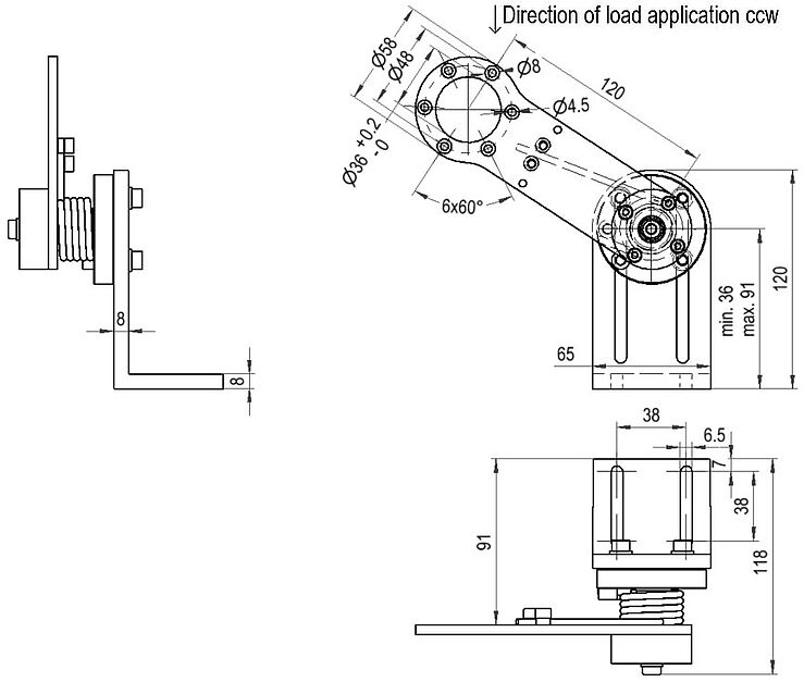 Z WDGMA10000 spring lever encoder Z WDGMA10000 spring lever encoder