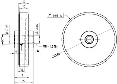 Zeichnung drawing MRA200KW10