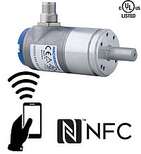 Über NFC konfigurierbarer Drehgeber, WDGN 36J radial