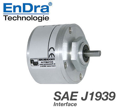 Drehgeber - encoder WDGA 50V SAE J1939 Drehgeber - encoder WDGA 50V SAE J1939