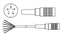 KD540 Drehgeber Kabeldose