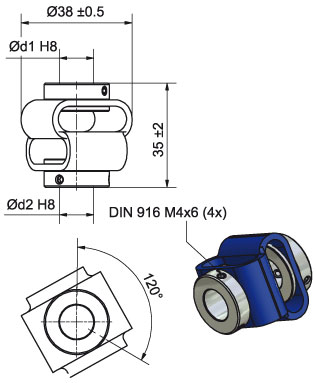 Z DSK38 coupling encoder