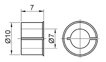 Z WDGHA1007 encoder adapter sleeve