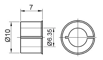 Z WDGHA1063 encoder adapter sleeve