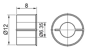 Z WDGHA1263 encoder adapter sleeve